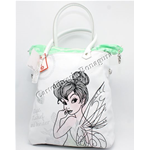 Fashion Bag Verticale Bianco Tinker Bell Sparkiling