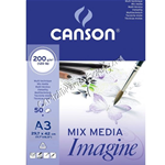 Blocco Mix Media Imagine A3 Canson