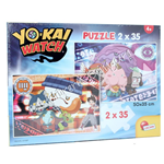 Puzzle 2x35 Yokai Watch Word Of Yo-Kai Lisciani