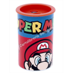 Temperamatite C/Serbatoio 2 Fori Rosso Super Mario 