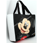 Shopper Orizzontale Nero Mickey & Minnie Fashion